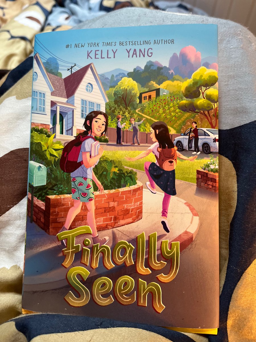 Few books bring me to tears by page 7.  So thankful for your powerful words @kellyyanghk in #finallyseen  Thank you @Bookadmiral for sharing the book joy ❤️