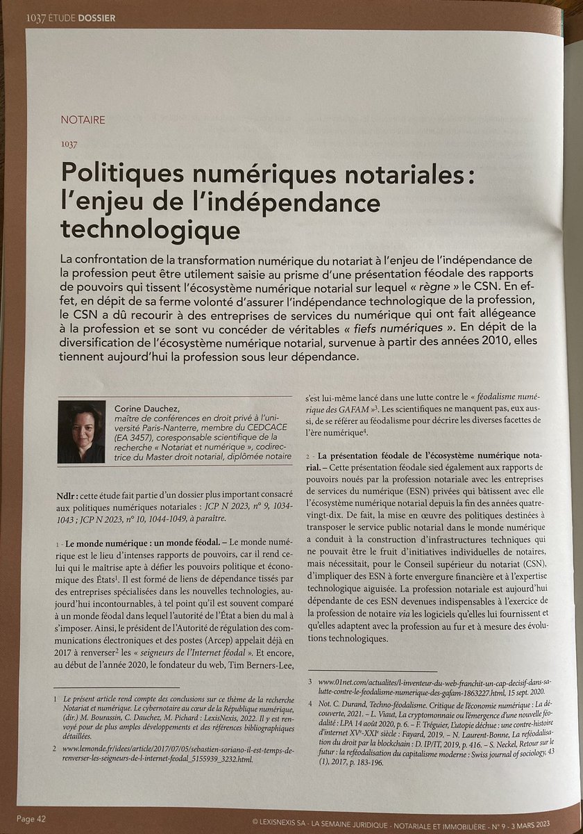📢 résultats recherche #notariat et #numérique (<a href="/GipIerdj/">GIP IERDJ</a> <a href="/UPN_Recherche/">Université Paris Nanterre - 𝐑𝐞𝐜𝐡𝐞𝐫𝐜𝐡𝐞</a> <a href="/DSPNanterre/">UFR Droit Science politique Université Nanterre</a>) <a href="/JCP_N/">JCPN</a> 3 mars : POLITIQUES NUMÉRIQUES NOTARIALES (discours <a href="/Presidente_CSN/">Présidente du CSN</a> ; enjeux authenticité, indépendance, confiance, souveraineté ; <a href="/Notaires_CSN/">Notaires de France</a>, ADSN, <a href="/justice_gouv/">Ministère de la Justice</a>  <a href="/dgfip_officiel/">Direction générale des Finances publiques</a>)