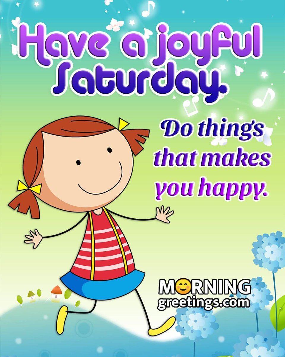 Happy Saturday! Try to put some fun into today! 🌞

#happysaturday #joyfulday #havefun #makeitagreatday #positivelysunshine