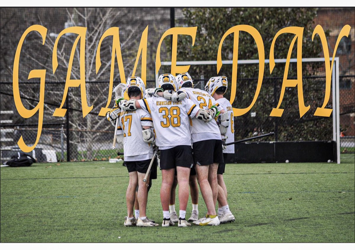 KSU_MLAX's tweet photo. Conference play is upon us, the fellas are in Statesboro to play Georgia Southern at 3pm! #owlsdeep https://t.co/B9NyCjaGmq