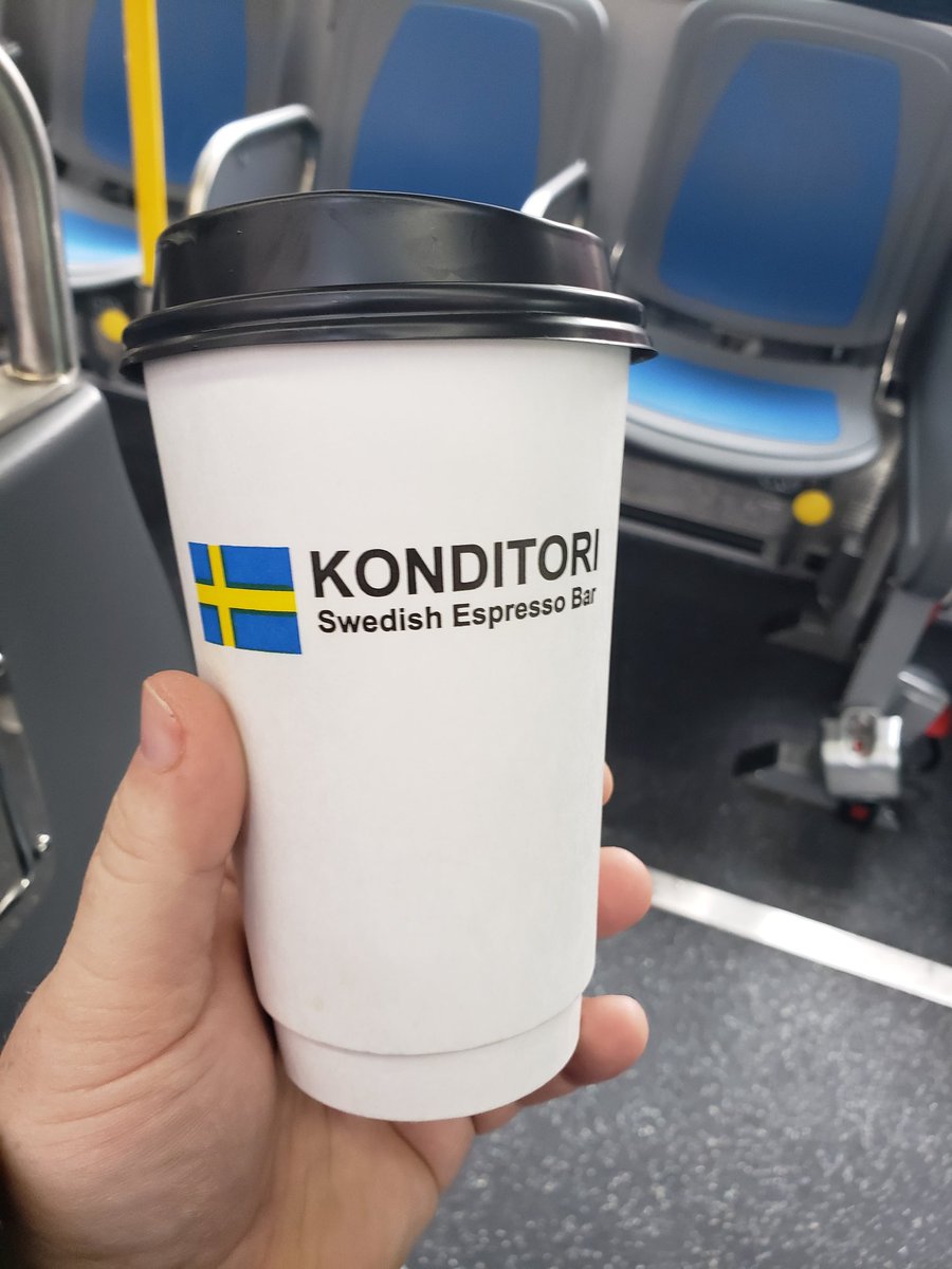 Starting my #SwedishSituation with @Konditori coffee and now of to @IKEAUSA for meatballs 😋