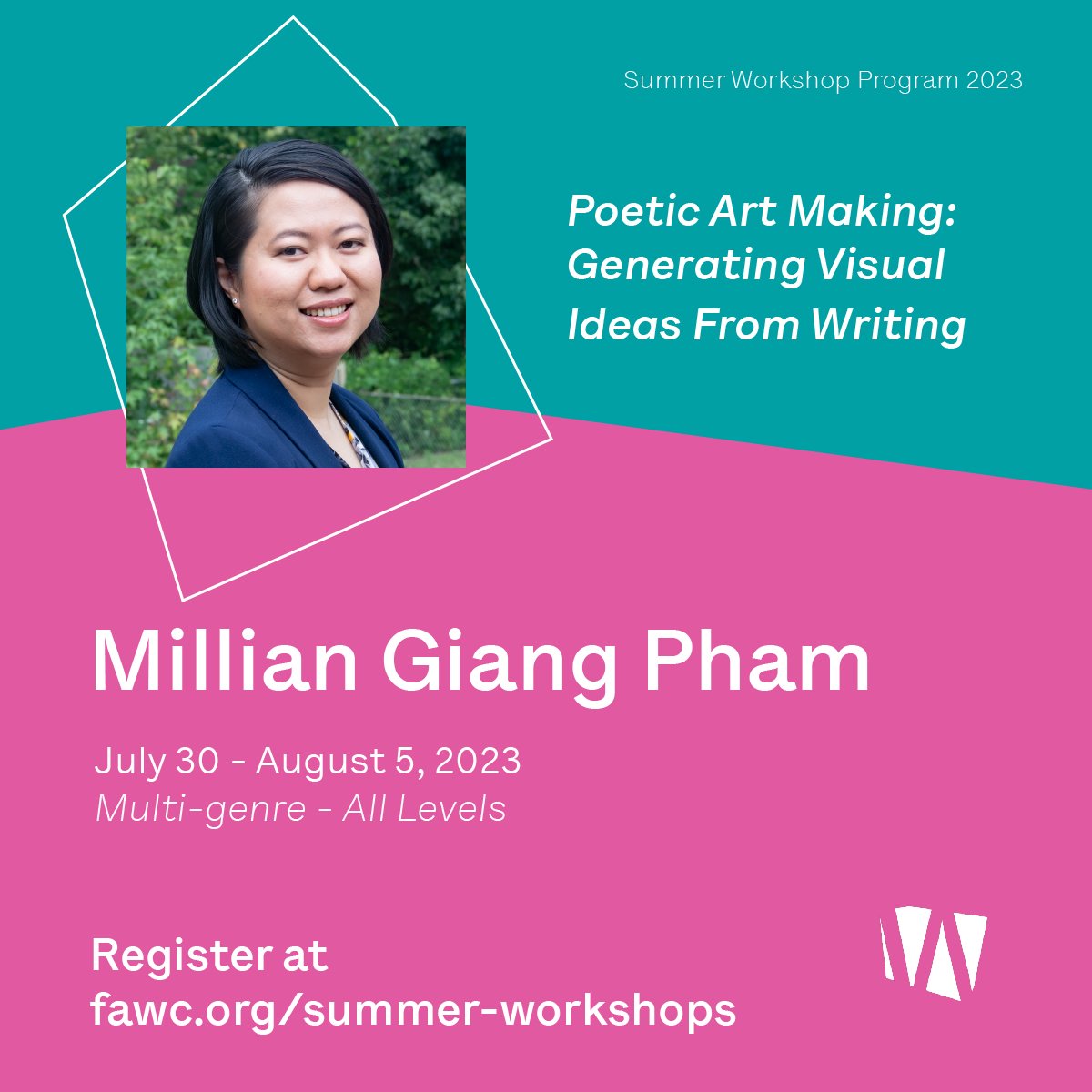 broadsidedpress's tweet photo. 3 workshops taught by Broadsided editors (Alexandra Teague, Elizabeth Bradfield, Millian Giang Pham) will run concurrently (and cross-pollinate) July 30 – August 5 at the Fine Arts Work Center in Provincetown. We will play, collaborate, and make! Join us! https://t.co/MdS4Tumvb6 https://t.co/RMf2uNo25E