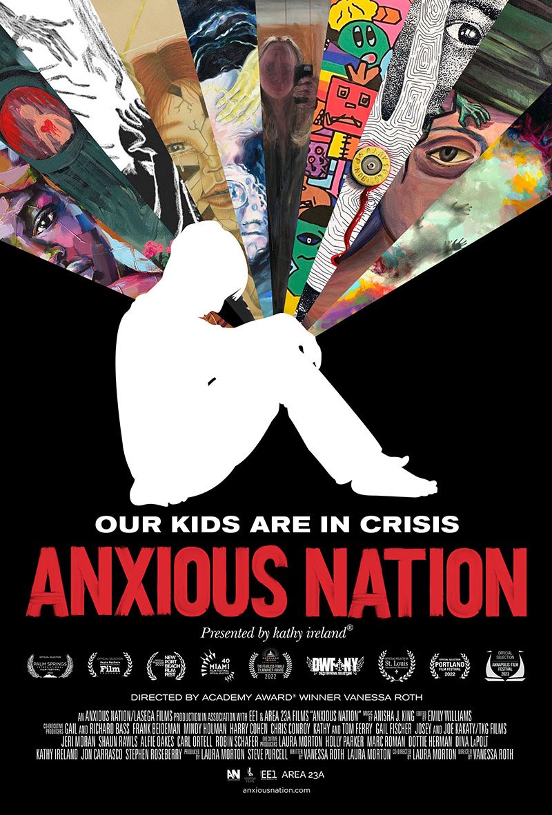 Watch #AnxiousNation - A Feature Documentary Exploring Anxiety and Kids Directed by Laura Morton & Vanessa Roth, Presented by Kathy Ireland 👉🏼vimeo.com/780611919 and join the WORLD PREMIERE LIVESTREAM EVENT on May 3 anxiousnation.com