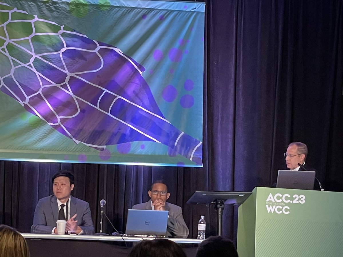 christophleemd's tweet photo. Great way to kick off #ACC23! Fantastic discussions on non-clinical challenges facing our cath labs co-chaired by @mnyoung1. Cath lab sustainability is so important! @binamdahmed @DHCVFellowship https://t.co/fP0dJL3OdT