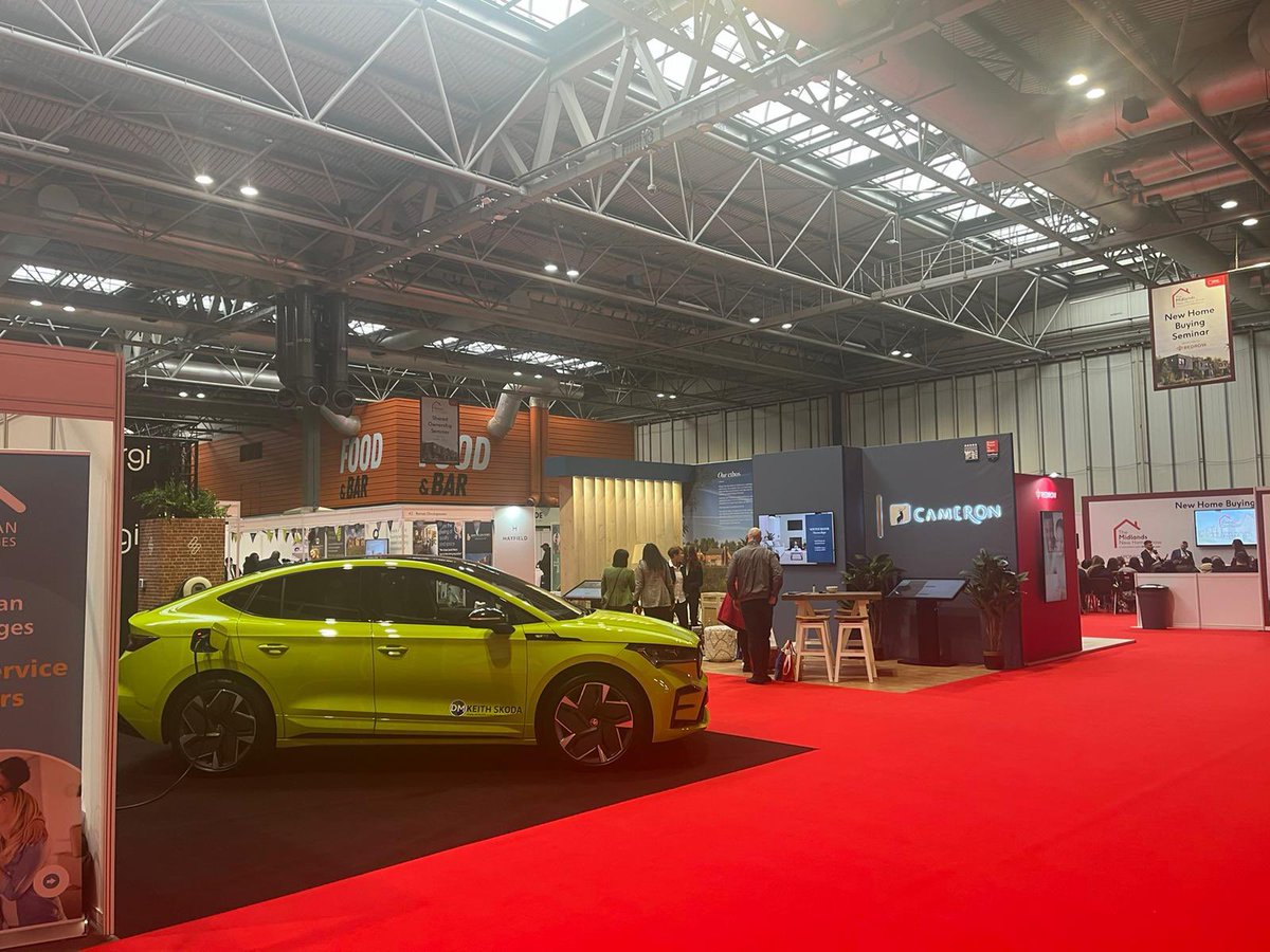 KRMSafety's tweet photo. KRM are really happy to be part of the launch of The Midlands New Homes Show at @thenec 

#krmsafetymanagement #healthandsafety #what_house #safeashouses #nec https://t.co/R4KYbdZDyT