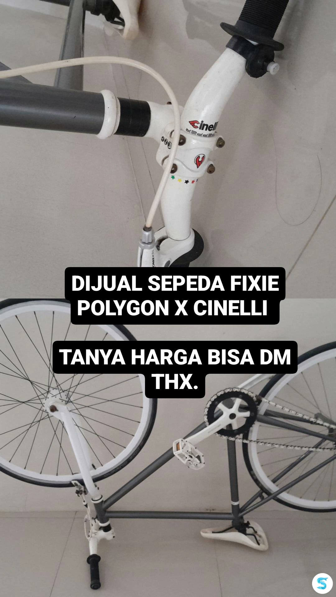 Sepeda fixie polygon hotsell