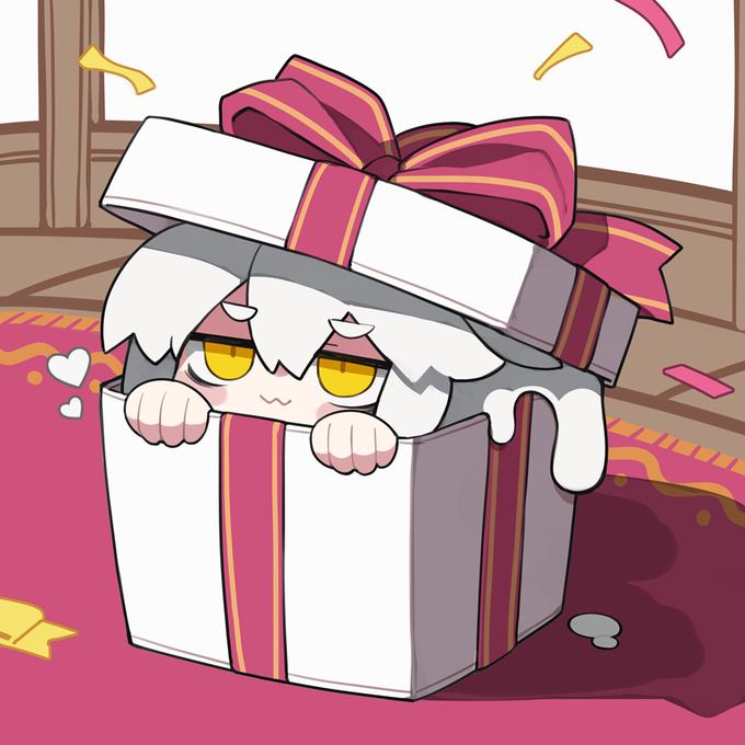 プレゼントと化すドロドラ 