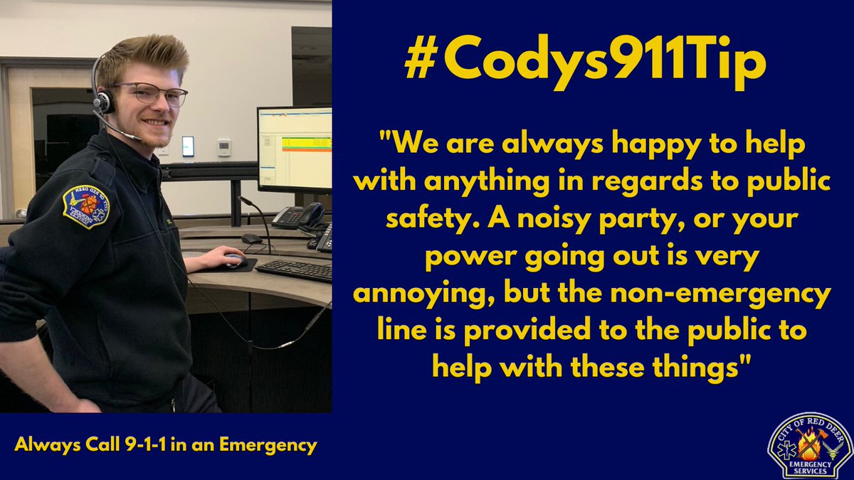 Red Deer 911 Emergency Communications Centre tweet media