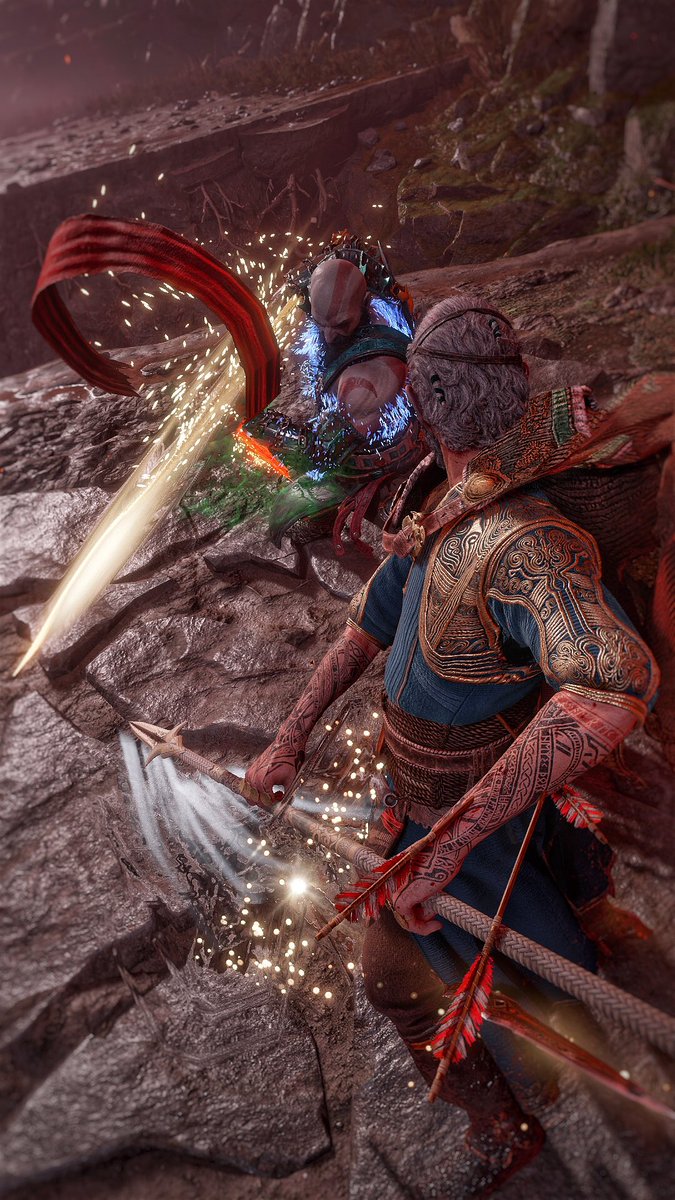 GameonFocus's tweet image. Draupnir vs Gungnir (All verticals, click them!)
#GodofWar #GodofWarRagnarok