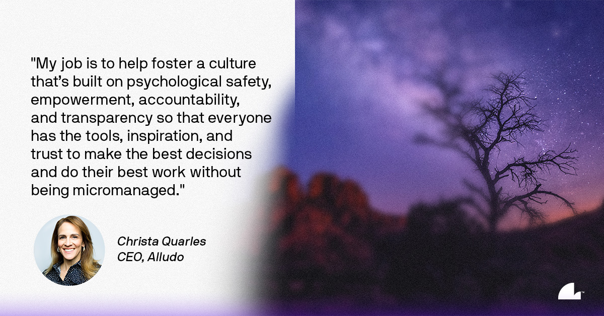 SSCobb524's tweet image. We&apos;ve embraced a #Work3 philosophy that puts people first. Our CEO @cquarles recently shared with UK Tech News how a culture of freedom and flexibility has empowered our employees to be incredibly productive and passionate about their work. allu.do/3muj4Kz