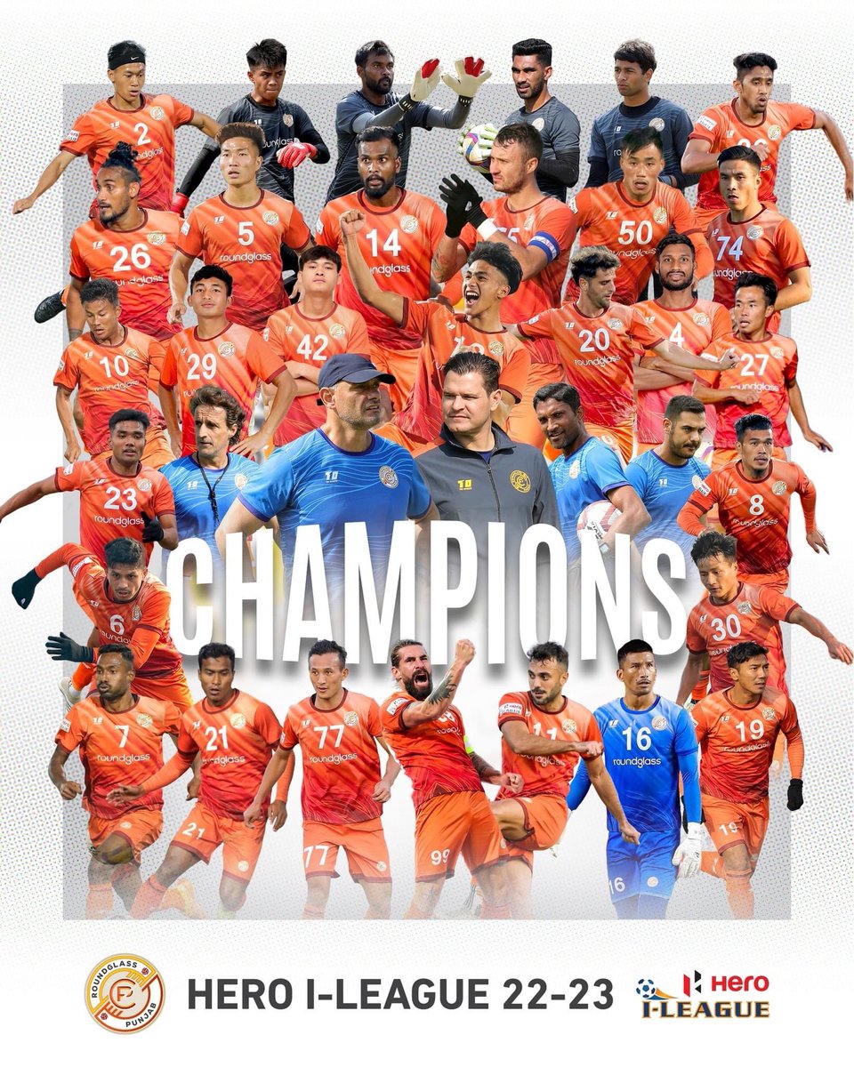 ༄༄༄ HISTORY ༄༄༄

We Are The Champions Of @ileagueofficial 2022/23.

First Team To Promote In @indiansuperleague 

We Made It @rgpunjabfc 

Kudos To All The Supporters 🙏

Proud To Be Bhutanese 🇧🇹
