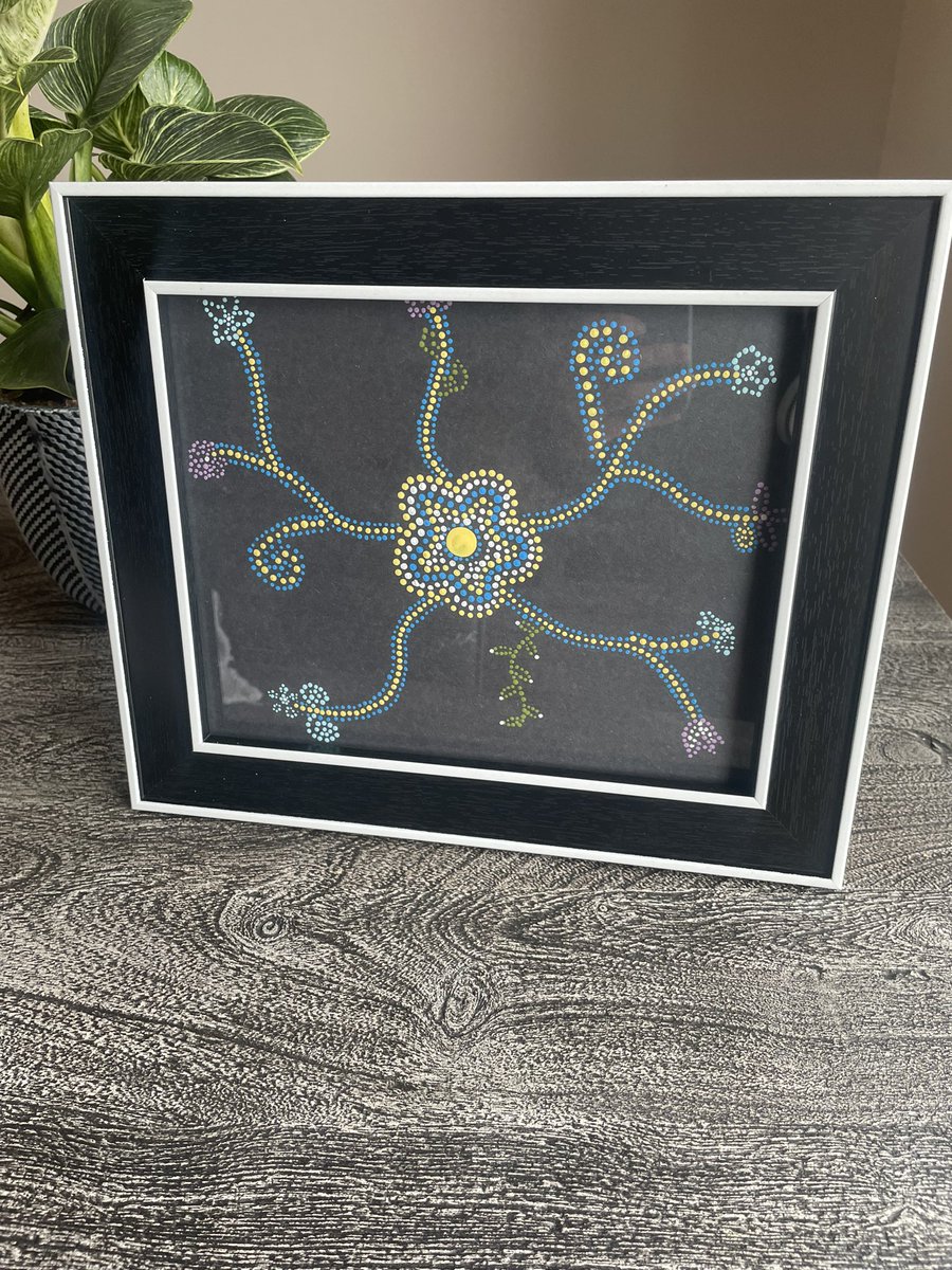 Thank you, <a href="/metis_connie/">Connie Kulhavy-Feel Good Medicines on FB</a> , for spending the afternoon with us and teaching us Metis dot art! It was an honour to listen to your wisdom and knowledge. I gifted it to my Mom who is so excited to hang it in her home. #FaithandWellnessDay2023 #EICSCatholic <a href="/EICSCatholic/">Elk Island Catholic Schools</a>