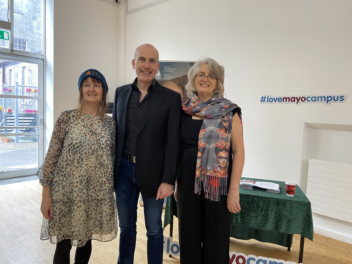RitaMelis6's tweet photo. fabulous day @ATU_Mayo @atu Excellent Key note Dr David Coleman. Great feedback. From workshops @noonan_cliodhna , Dr Lucy Hill, Carol Duffy. Thanks to all who attended my workshop Wellbeing and play; nothing without Joy! #encounterswithplay @CaitrionaRyan10 @justinkerr123 https://t.co/GAXs2VRjQb