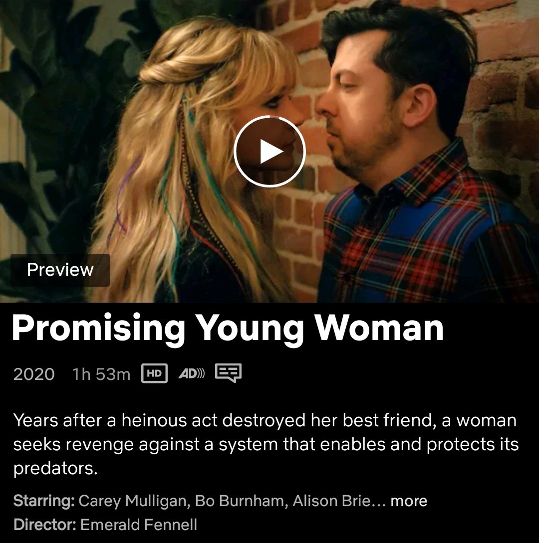 Emerald Fennell's #PromisingYoungWoman (2020) premieres April 1st on @NetflixIndia.
