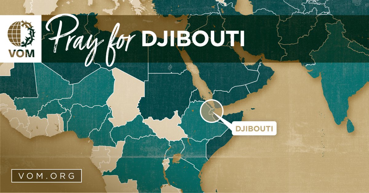 VOM_USA's tweet image. DJIBOUTI: Pray for the courage of a Christian convert from Islam who is being targeted for his faith.