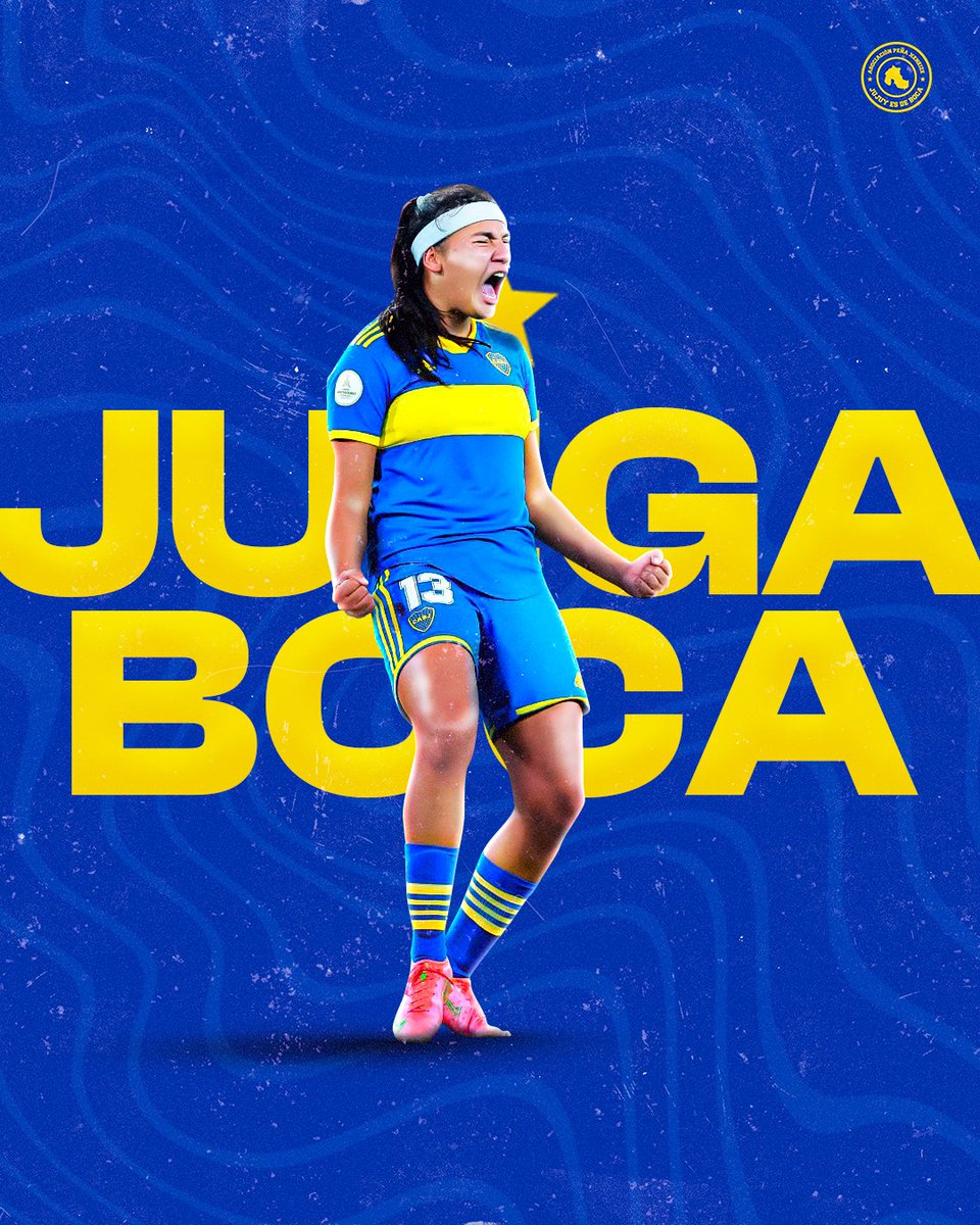 jujuyesdeboca's tweet photo. ▶️ ¡𝗝𝗨𝗘𝗚𝗔 𝗕���𝗢𝗢𝗖𝗔! 💪💙💛💙

#vamosboca #vamosgladiadoras
#nosconbocaunsentimiento https://t.co/gPSAcs4CnJ