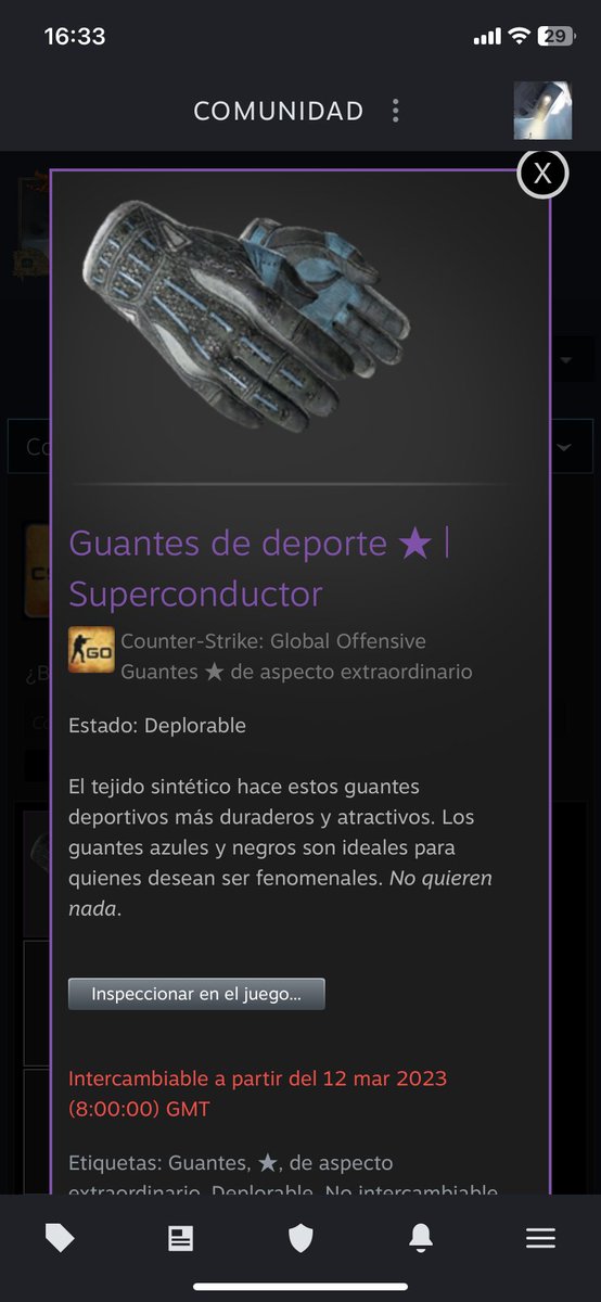 _sergivera's tweet photo. @bysTaXx Por cierto me lo acabo de sacar con tu código en KeyDrop 🫶🏻 https://t.co/PtQWfWs5wo