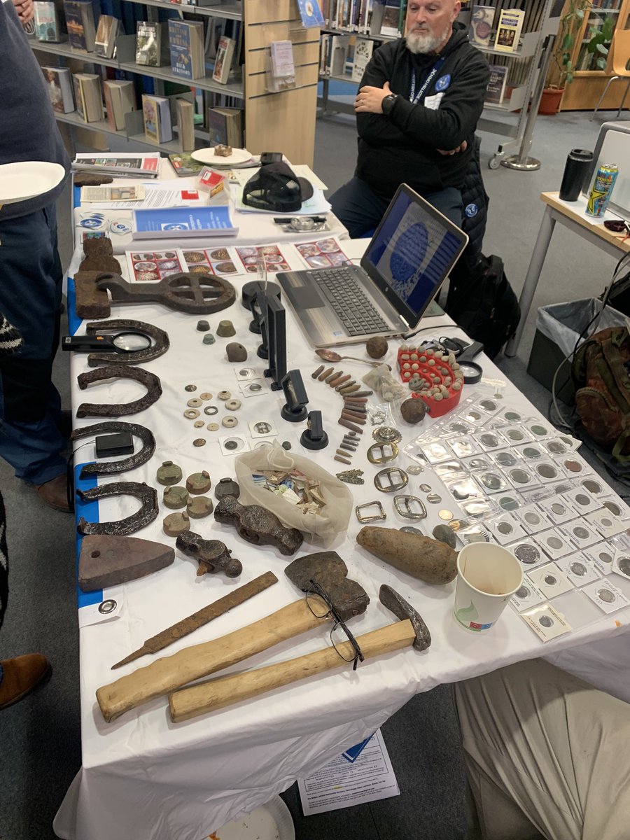 Exploring Highland metal detectorist finds at #highlandheritageday we work across Scotland to help organisations take ownership of their own history, explore opportunities and reach as many people as possible. Find out more at cairnheritage.com/about  #communityheritage