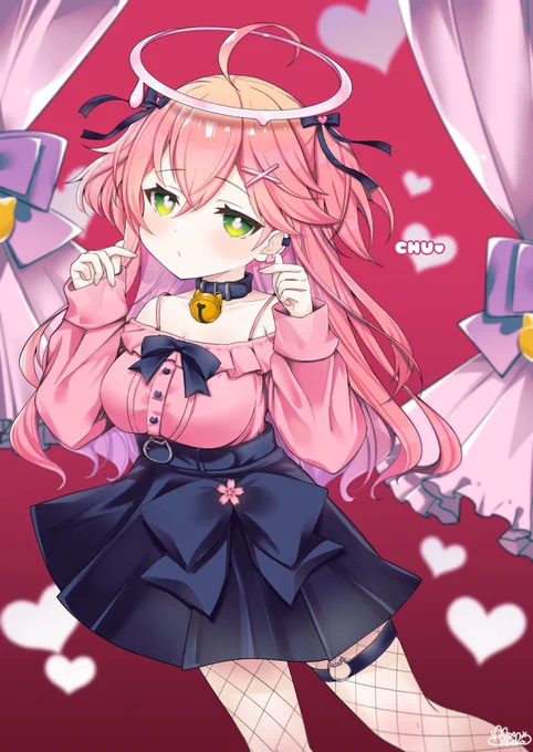 みこちゃんあらためておたんじょうびおめでとおおおおおお- ̗̀ ( ˶'ᵕ'˶) ̖́-#miko_Art 