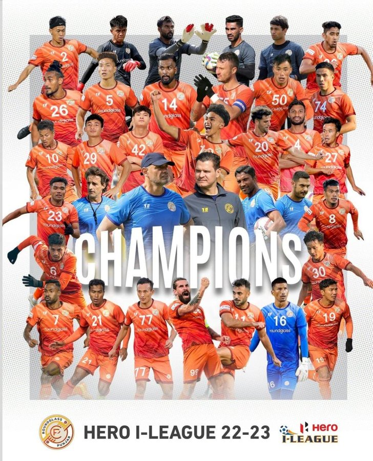 Hats off to @RGPunjabFC for their incredible performance in the Hero I-League and for earning a well-deserved promotion to the Hero ISL. 
Milestone Achieved!
#HeroILeague #HeroISL #IndianFootball