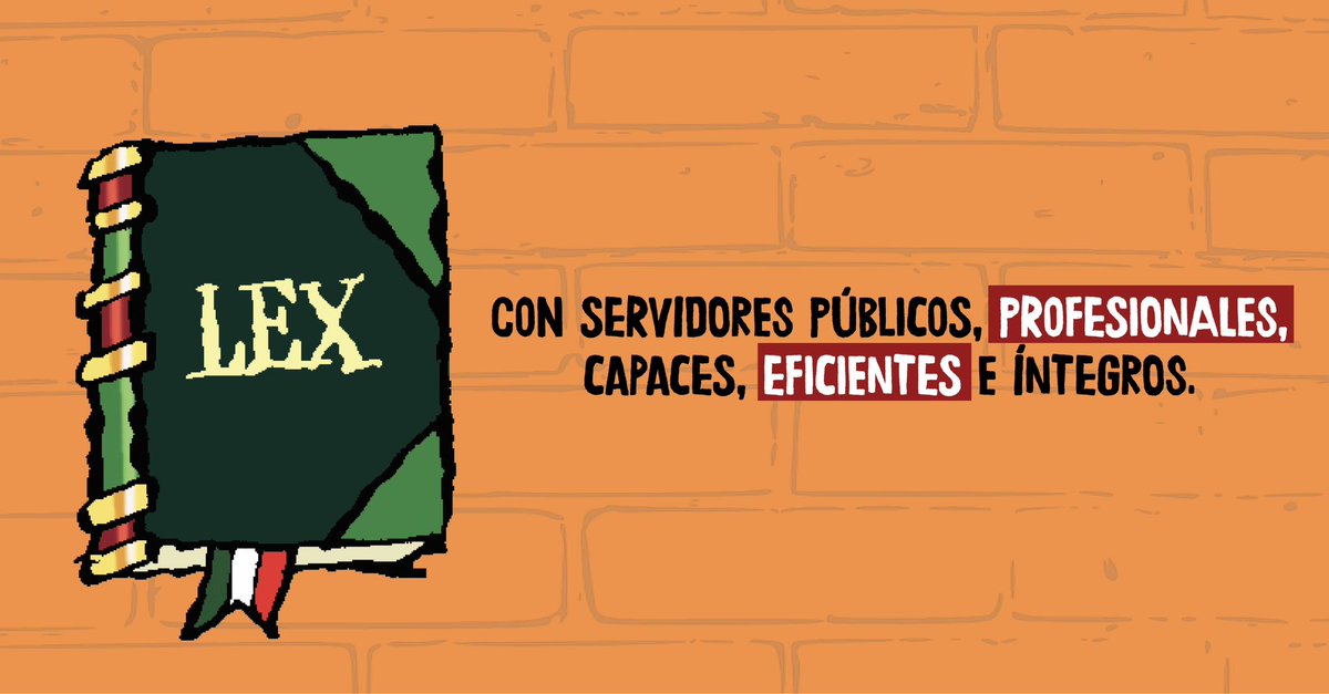 En las Democracias exitosas los servidores públicos son profesionales, capaces, eficientes e íntegros, y sólo hacen aquello que la ley les permite 

(Hilo 3/8)