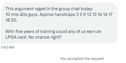 Lou Stagner (Golf Stat Pro) tweet media