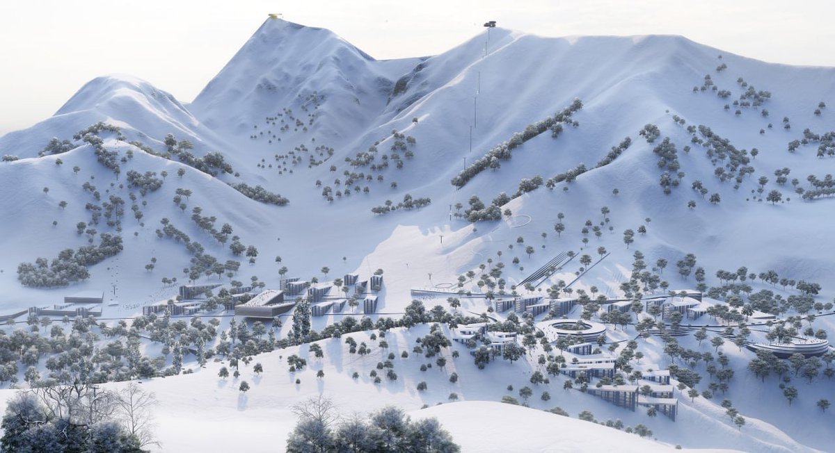 DestCentralAsia's tweet photo. Uzbekistan continues development of alpine tourism at Chimgan near Tashkent, by awarding a French company a contract to build a new “international level” all-season resort. It will reportedly boast the highest gondola in Central Asia, rising to over 3,300m
https://t.co/cdl8jXy7Wn https://t.co/fnpuU0QVXT