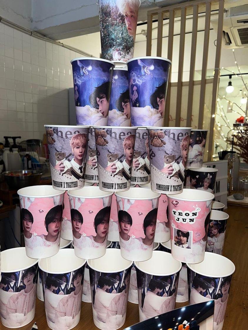 c1y_xo's tweet image. #카페퐁당 #대구생카 #퐁당 #투바투와함께한４년내일도함께할우리 #투모로우바이투게더  퐁당 수빈이 생일 이후로 두번째 방문인데 좋았어요 !! 💗 범규 생카 때도 또 올게요 😍