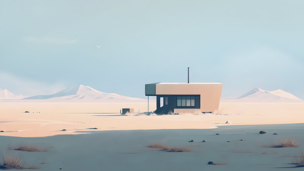 GM! ☀️ It’s been some time since I last released a piece. 

Here is my first 1/1 ‘Outpost’
Available on 🌐<a href="/foundation/">Foundation 🌐</a> 

Comes with a bidders edition. 

Details and links on the 🧵