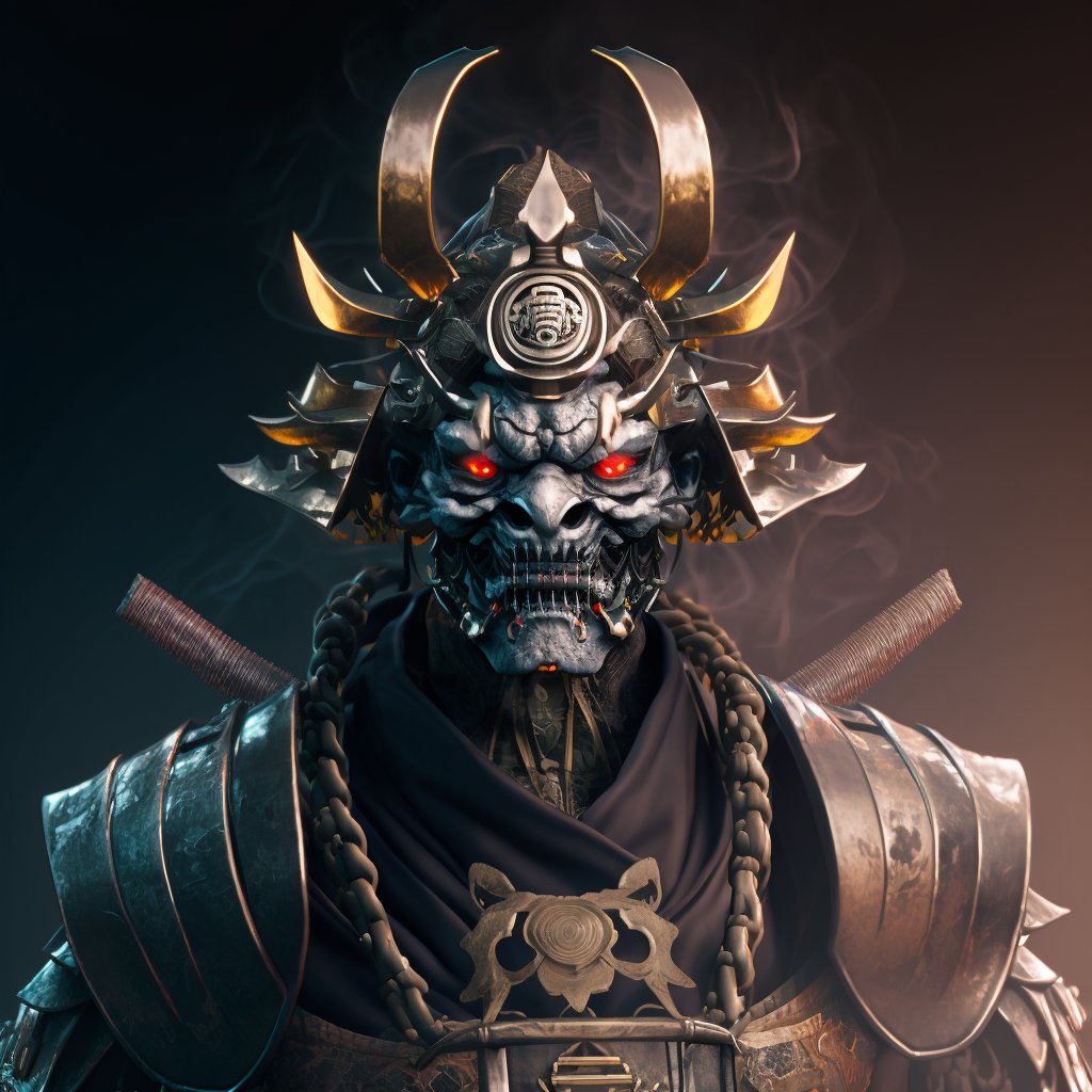 Bundashx's tweet photo. @Bushido_Society @KereksKings You read my mind I was about to tweet about this great collab and chance to win one of this great Samurai warrior, created by talented artist Midas. 
Bushido is the way ⚔️ https://t.co/4O5Nj85VH1