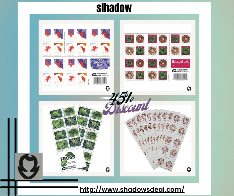 ShadowsDeal's tweet image. You can head to shadowsdeal.com if you're wondering where to purchase stamps.😎
👉shadowsdeal.com💯
#foreverstamps #uspsforeverstamps #stampscollector #uspsstamps
#postagestamps #foreverstamps #uspspostage #stampprice #uspspostagestamps
