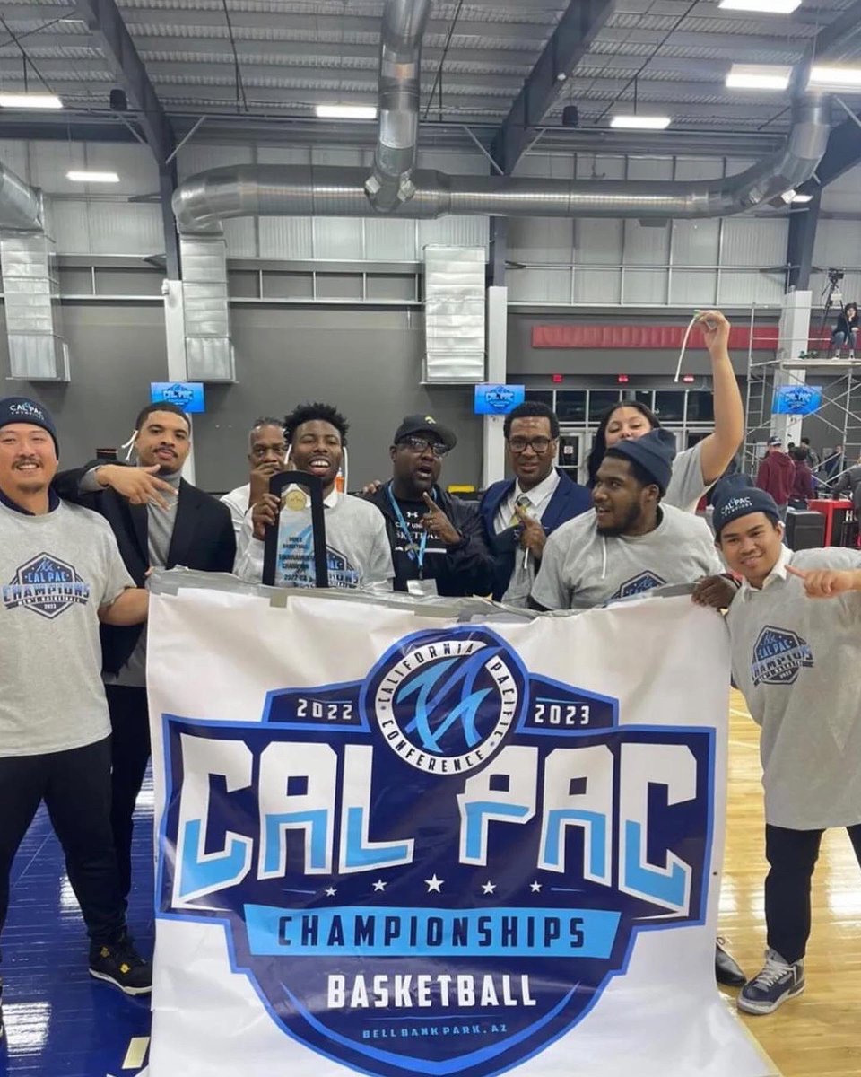 JaayCook's tweet photo. 2023 Cal Pac Tournament Champion💍

Couldn’t be more proud of our team! Battled through so much adversity . False narratives &amp; Naysayers. 

Through it all we stayed together! S/o to my staff, a group of individuals that truly cared for our student athletes. 

History. https://t.co/03bLIdm0ce