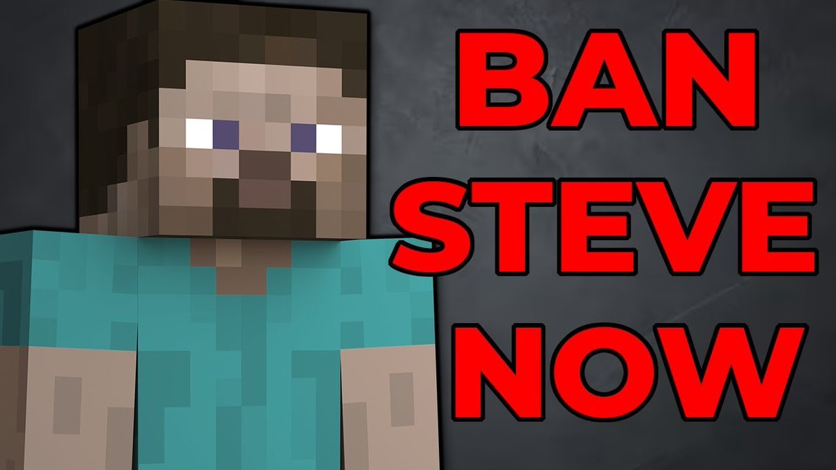 Maffewgregg's tweet photo. SMASH SCRUBS CAN'T ADAPT

DON'T BAN STEVE https://t.co/a1pgiJ2doA