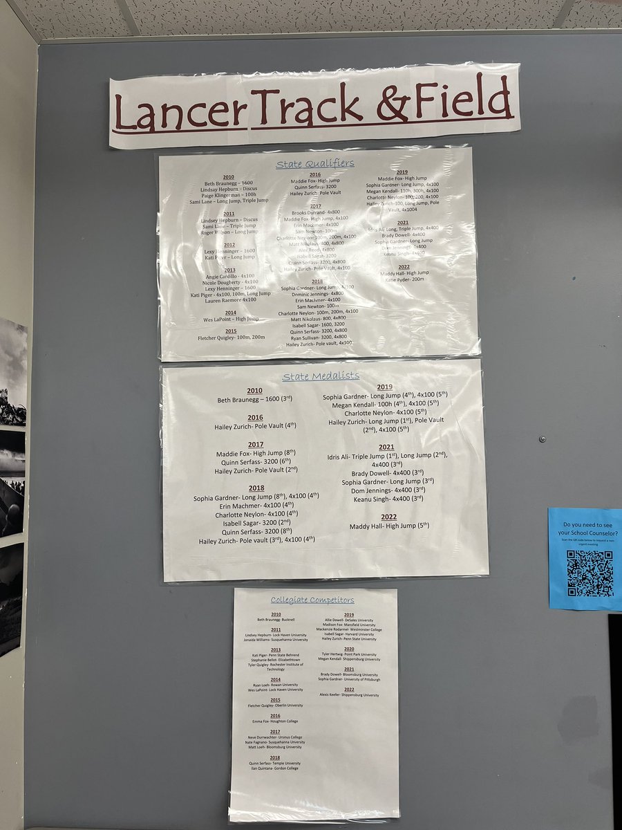 We start Monday, first meet is three weeks from Tuesday. I can't wait to add to the lists!