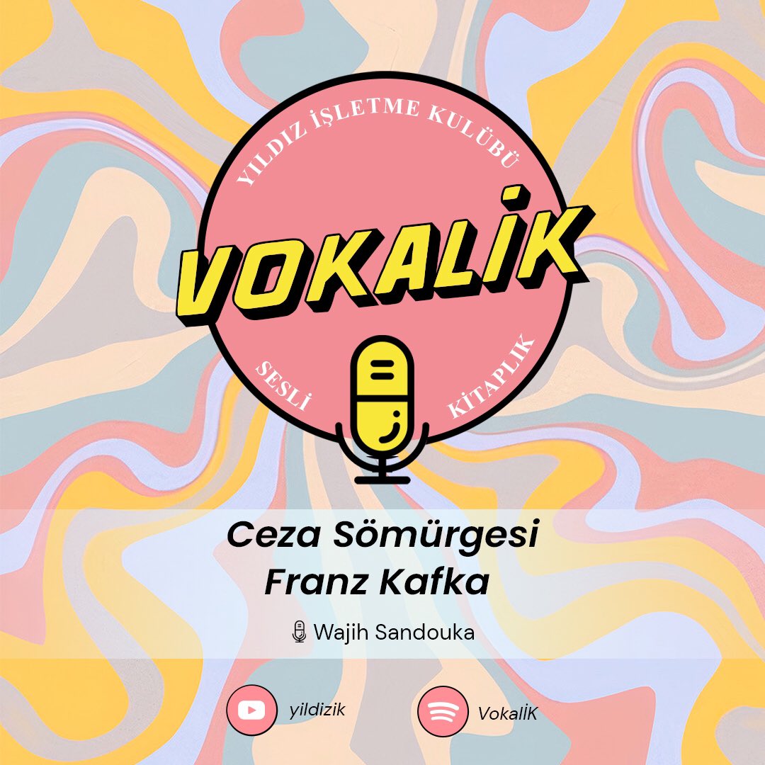 VokalİK’in yeni bölümü “Franz Kafka - Ceza Sömürgesi” şimdi YouTube, Spotify ve diğer platformlarda sizlerle!