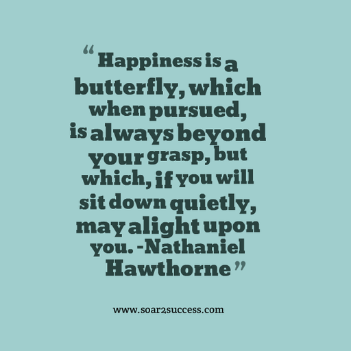 pilotspeaker's tweet photo. ''Happiness is a butterfly, which when pursued, is always beyond your grasp, but which , if you will sit down quietly, may alight upon you.'' - Nathaniel Hawthorne #Leadership #Pilotspeaker #Soar2Success https://t.co/Fukzbmzxri