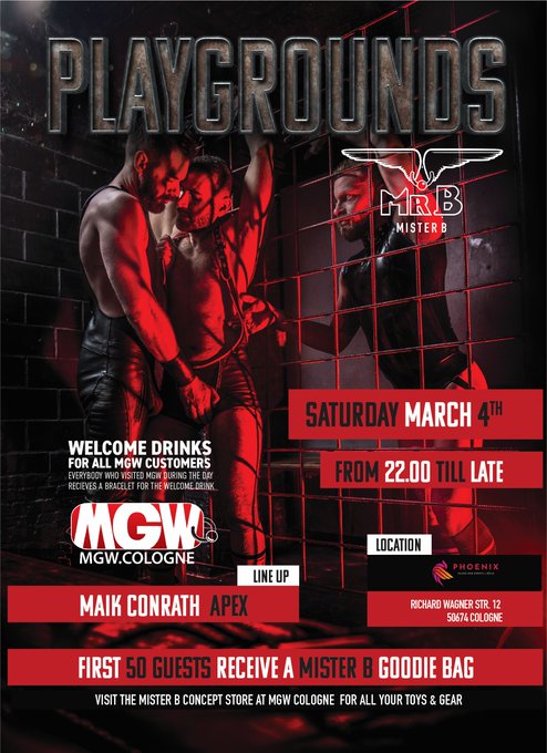 Playgrounds, the best place for some Hot Piggy Fun, is coming to Cologne for the first time. ?

All MGW