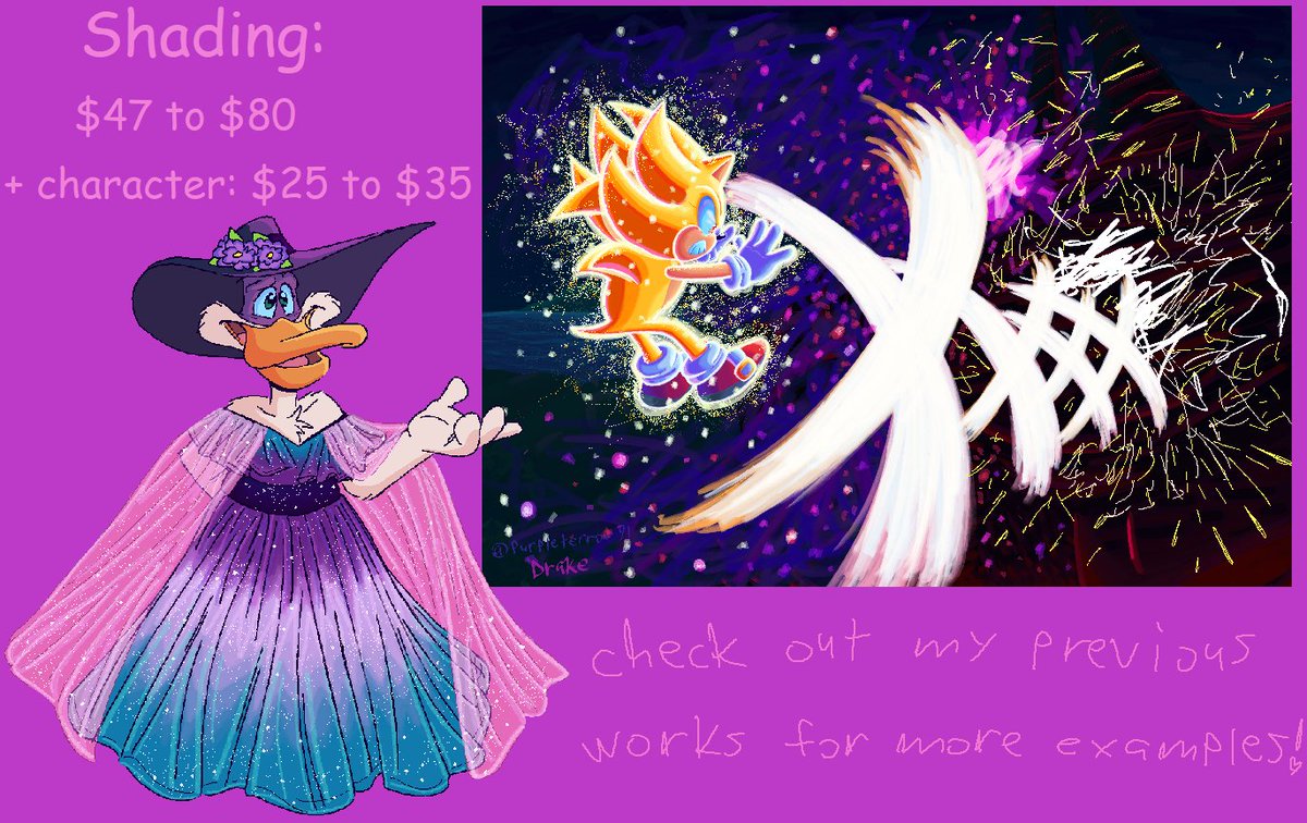 💙🦔Drake 💜🦆 COMMS CLOSED 🎨 tweet media