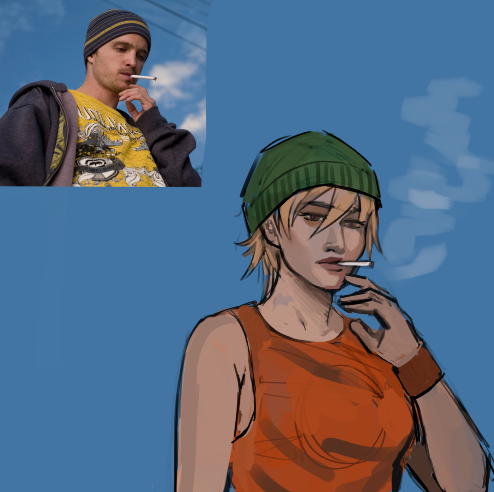 #silenthill3 #jesse #heathermason #sketch #digitalart