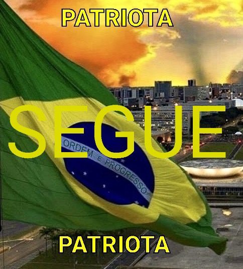 BOA NOITE PATRIOTAS, VAMOS AUMENTAR O N° DE SEGUIDORES 🇧🇷

Basta seguir os passos abaixo:

1° - SER DE DIREITA👍
2° - SER MEU SEGUIDOR👍
3° - SDV PARA TODOS OS SEGUINTES👍
4° - COLOCAR SUA @ PARA ALCANÇAR O MAIOR N° DE PESSOAS👍
5° - RT "PRA" GERAL👍
6° - INDICAR ALGUÉM👍