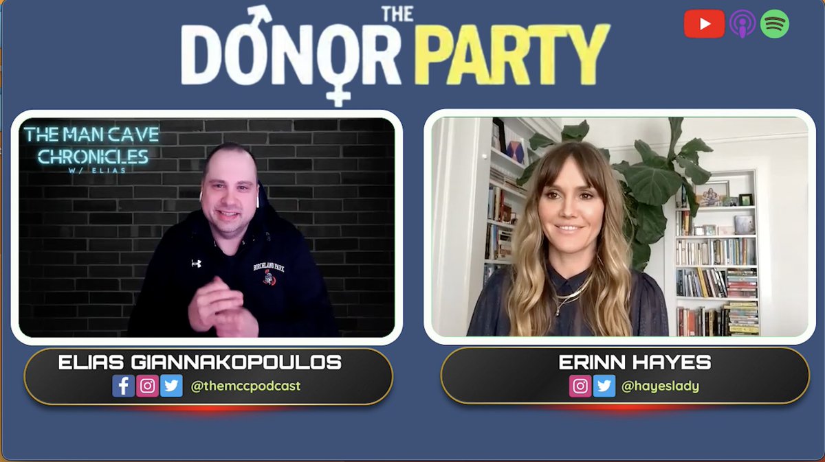 .@hayeslady Erinn Hayes recently joined host @EliasG77 in the cave! We chat about her latest film #thedonorparty & more! Watch the interview ⤵️ youtu.be/qQKPmnm_REE