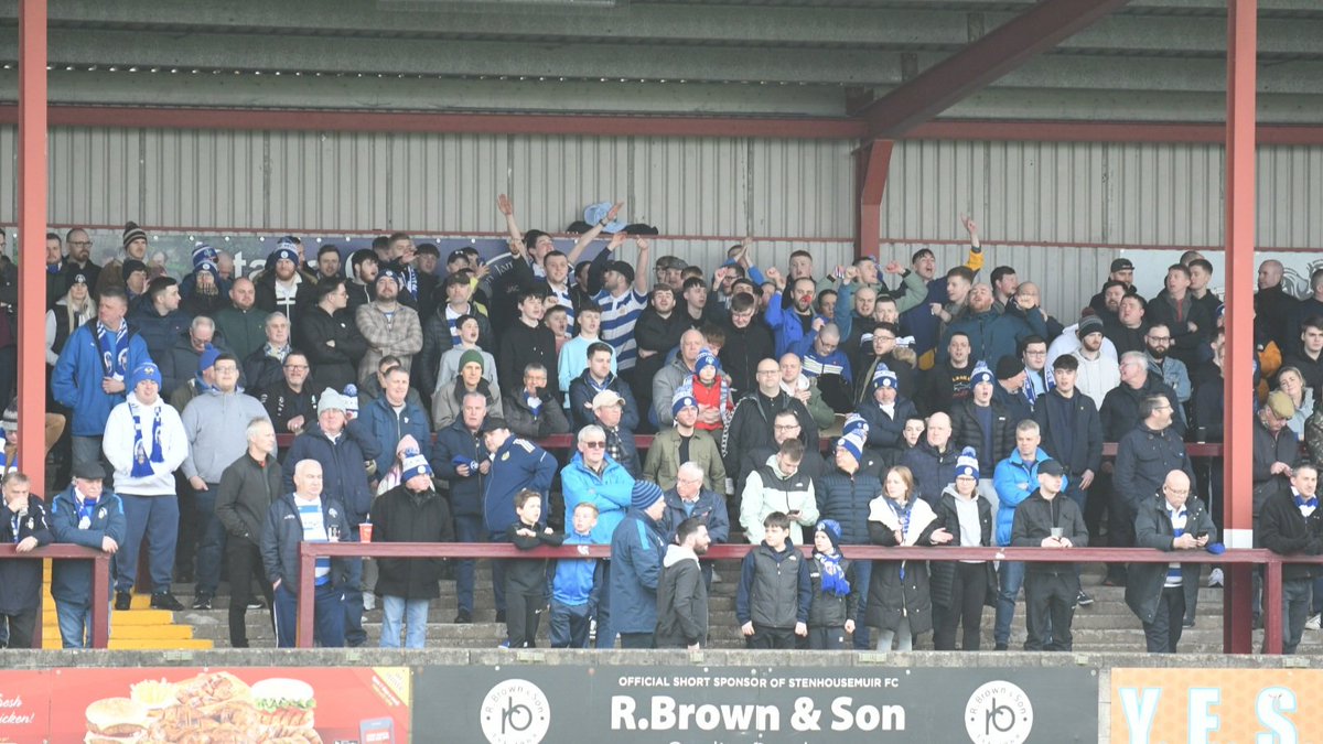 Morton_FC's tweet photo. 5️⃣7️⃣4️⃣

Thank you to the 574 travelling fans for your incredible support today! 👏 https://t.co/UjjSUzDDje