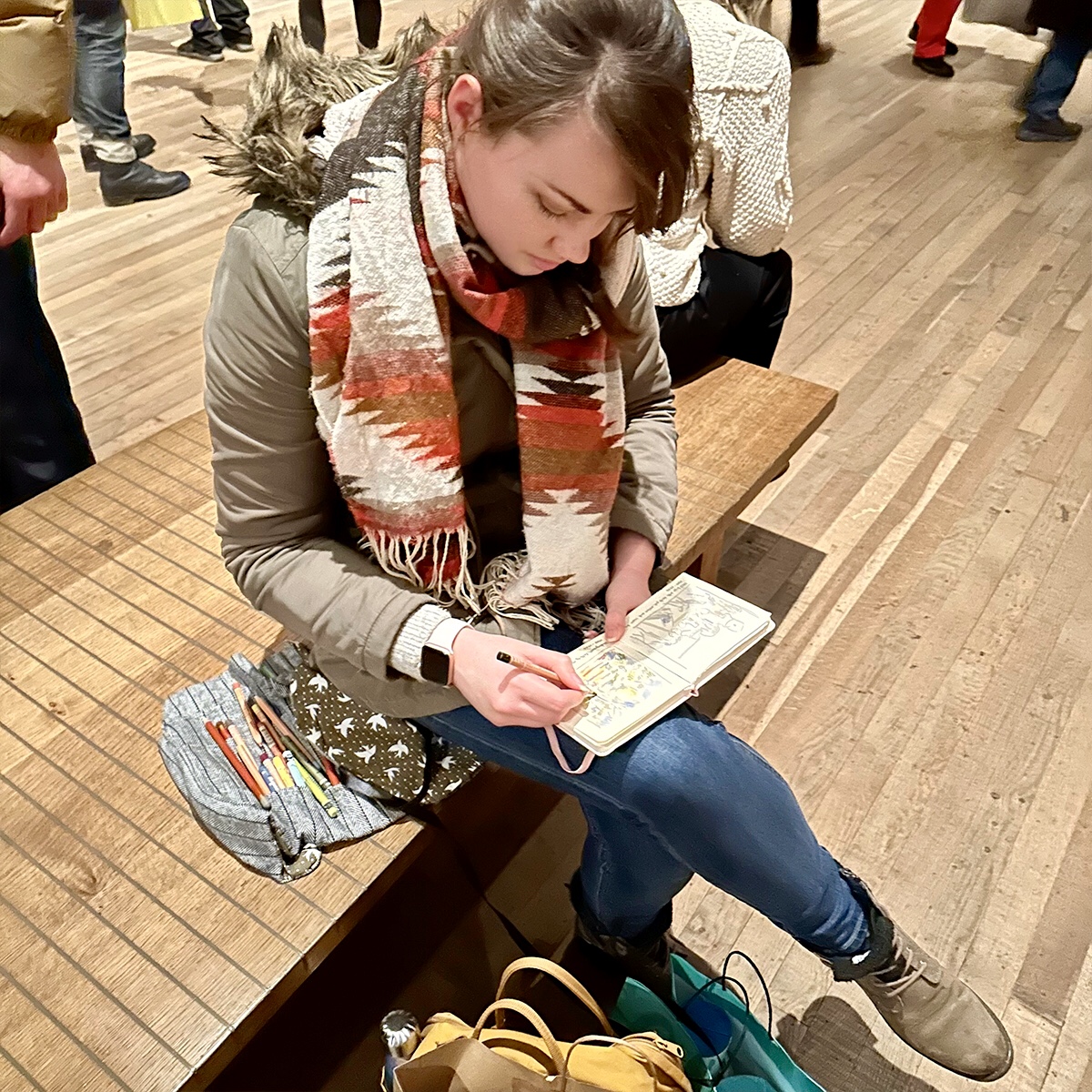 Finally visited the Cezanne exhibition at Tate Modern! Here are some of my quick studies 🎨🖼