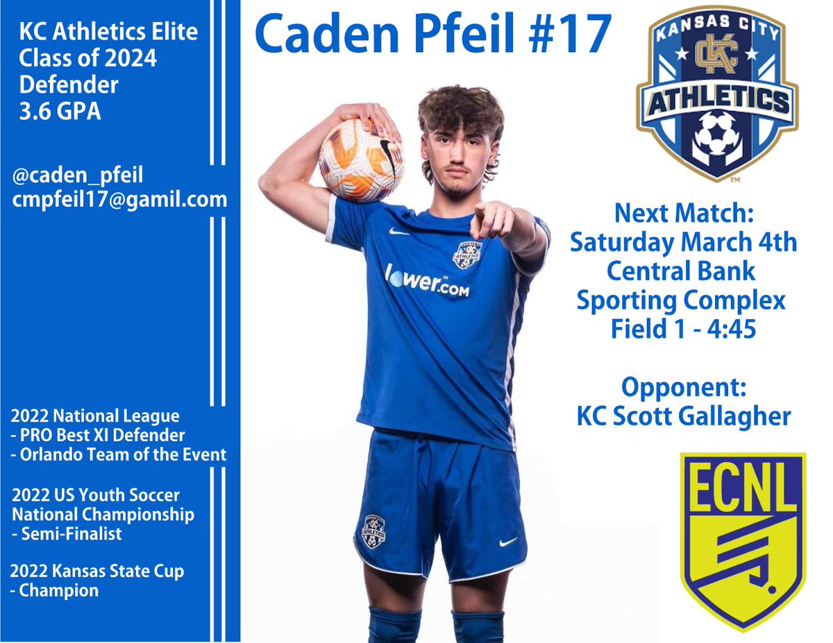 Game day <a href="/ECNLboys/">ECNL Boys</a> <a href="/Kca06b/">KC Athletics ECNL 06/07B</a>