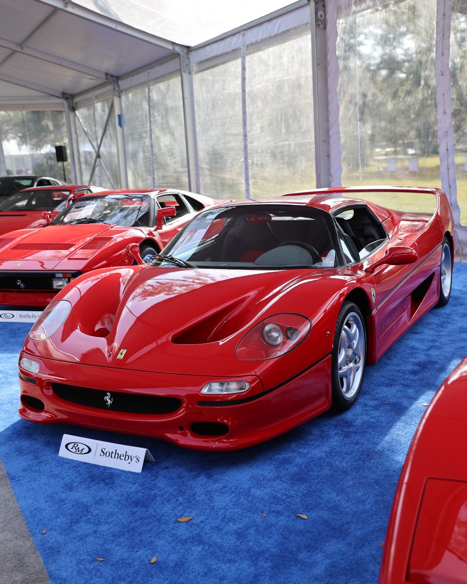 rmsothebys's tweet photo. SOLD: 1995 Ferrari F50 for $5,065,000 #RMAmeliaIsland https://t.co/Ts5rlCznl5
