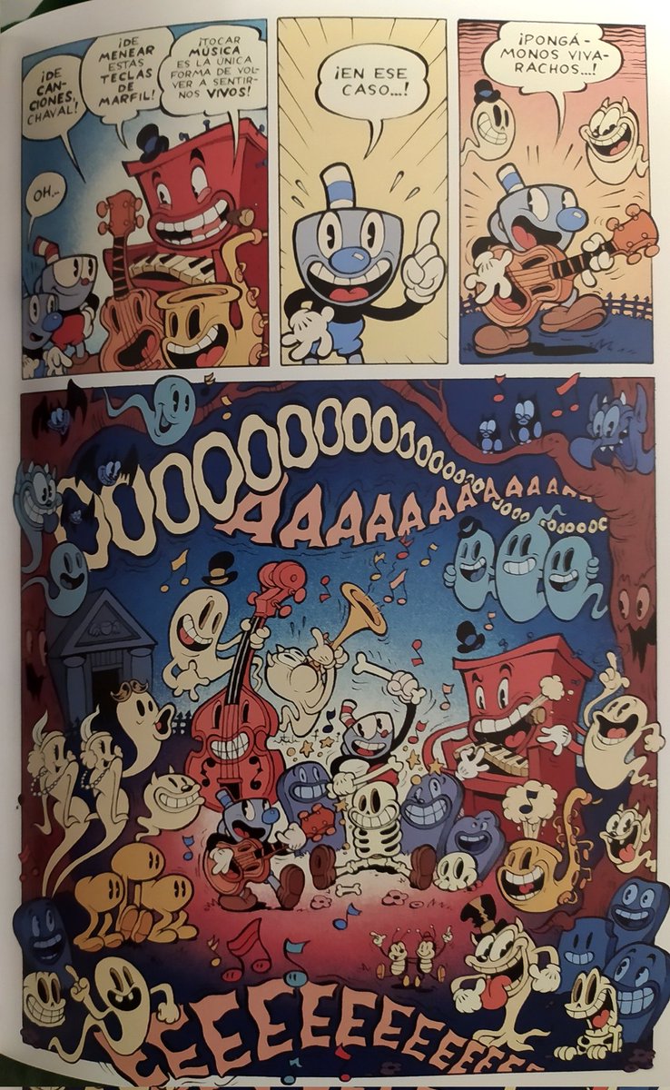 hombrepicaraza's tweet image. Un año de tebeos (63)

Cuphead.

Descubrí este tebeazo sin tener ni idea de todo lo que había detrás. Uno de los mejores tebeos que puedes leer dando igual tu edad y tus gustos, te encantará!!
 
#intentando
#untebeoaldía
#unañodecómic
#Cuphead
