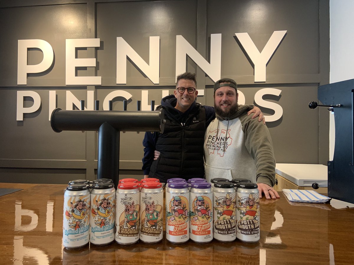 ChrisForsberg_'s tweet photo. So proud of my friends at @PennyPinchBrew. Next time you’re near Millbury come visit. Mix the coffee and potty for a magical elixir. The perfect way to forget about the Celtics blowing 28-point leads. 

(Order online: https://t.co/M0YWH4Sk4f) https://t.co/XomST9sAdm