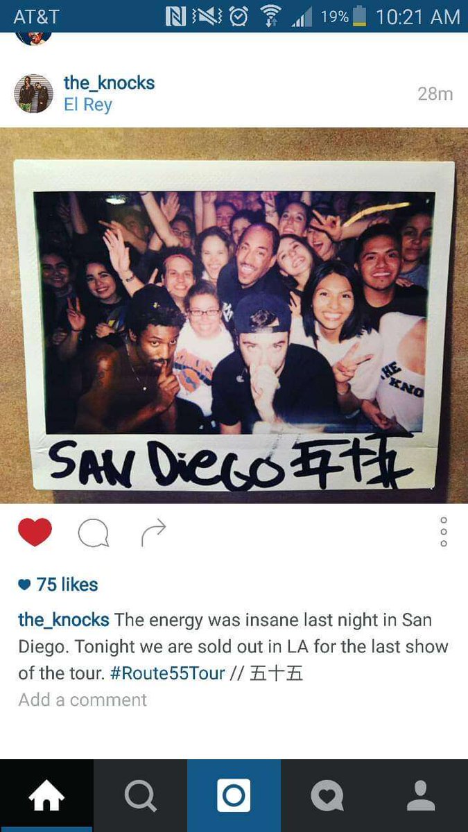 TawnyWhaley's tweet photo. @theknocks Fucking lit! So much fun! 💜🎉💜🎉💜🎉💜🎉 https://t.co/UJt8jiaVIq