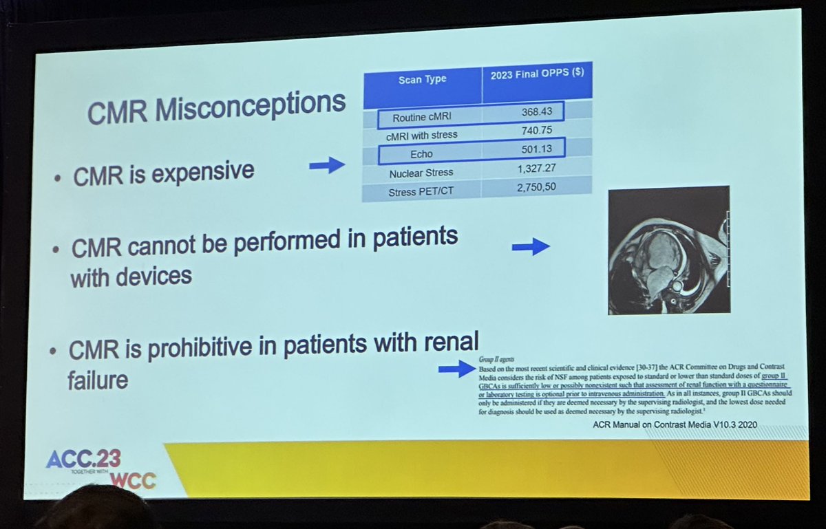 achdoctmoe's tweet photo. #whycmr #cmrfirst @ACCinTouch @ASE360 #ACC23 #WCC2023 https://t.co/1zUE8f3FWQ