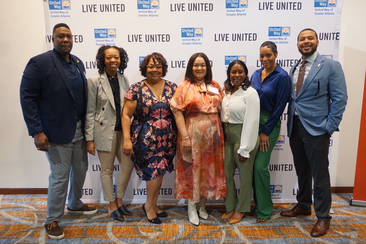 NyereBrown_AD's tweet photo. KIPP Metro Atlanta Schools was in attendance today at the United Way of Greater Atlanta AAP 7th Annual Leadership Luncheon. Great time with team mates for a great cause! #UNITEDWAYATL #LEADWITHAAP https://t.co/1CdzRqYLRI